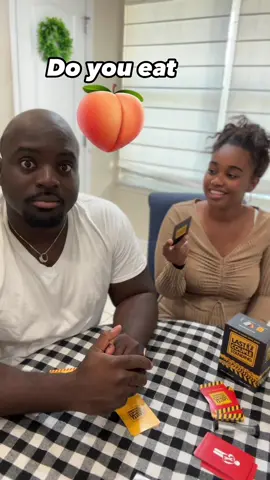 #ad 😳😳Woah!! These questions get spicy 🌶️ 🥵! Y’all go get the game @Games for couples  for an interesting and dope game night.  #lastcouplestanding #lastcouplestandinggame #GameNight #funny #blackfamily #blacklove #blackcouple #baileybunch #alexanderthedon #laughs #jokes 