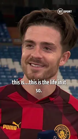 Jack Grealish living most of our childhood dreams 🥹 #UCL #Grealish #ManCity #Championsleague #RealMadrid