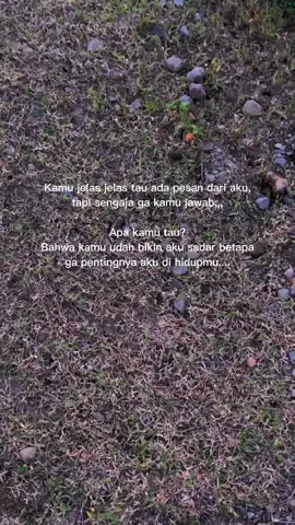 Tanpa kamu sadari bahwa kamu sudah membuatku sadar betapa tidak pentingnya diriku di hidupmu🙂 #CapCut #storywa_2023keren #storysad🥀 #storysadvibes #katakataaesthetic #storykatakataaesthetic #storywa #storywakeren #foryou #foryoupage #fyp #fypシ #xyzbca #ibelit #sadvibes🥀 #storyquotes #quotessadvibes🥀 