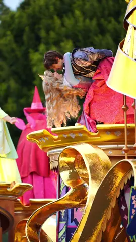 The dip 🫶🏻💘  #sleepingbeauty #magichappensparade #disneyland 
