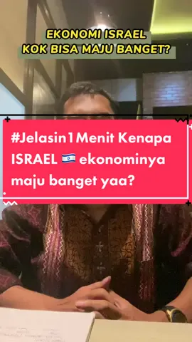 #Jelasin1Menit Kenapa ISRAEL 🇮🇱 maju banget yaa? 
