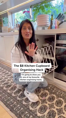 This KITCHEN ORGANISING HACK for your baking trays, muffin tins and chopping boards is going to change your life‼️ All you need is an $8 file holder from @kmart australia  and that’s it‼️ You are DONE ✅  #kmartaustralia #kmartfinds #kmart #kmarthacks #kmarthack #KitchenHacks #KitchenHacks #hometips #organisinghacks #homehacks #organisingtips #professionalorganiser #anitabirges #fyp #foryou #foryoupage #xyzbca 
