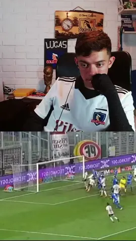 era penal? #colocolo #colocoloeschile #colocolooficial #colocoloeternocampeon #audax #audaxitaliano #futbolchileno #campeonatochile #chile #futbol #reaccion #newlucas 