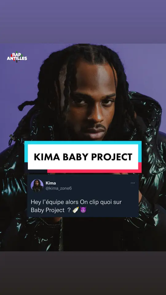 Quel son Kima doit absolument clippé sur “Baby Project” ?!? #kimacl6 #antilles #martinique❤️💚🖤 #guadeloupe971 #rapcreole 