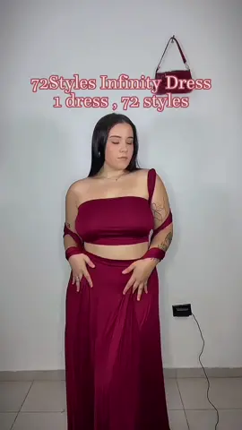 Tell me if this isn’t the perfect dress ❤️🫶🏼 there are infinity ways to wear it! It’s from @InfinityDress.com  and you have 5% OFF with my code TDA5  #72styles #infinitydress #convertibledress #bridesmaiddress 