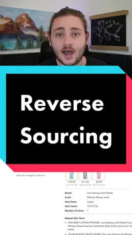 Reverse sourcing is a great way to find new profitable items! 🚀 #amazonseller #reversesourcing #onlinearbitrage #ecommerce #sellonamazon 