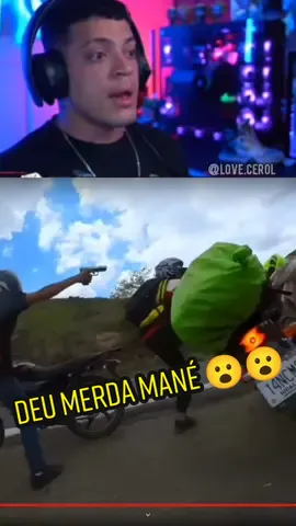 Cerol reagindo a assalto a moto, com 4rma de brinquedo 😂😂😂😂😂😂😂😂  PARTE FINAL  #TikTokPromote #foryou #fyp #xracing #react #cerol #vaiprofy #cerolzera #fy 