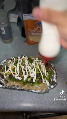 Who wants one??? #fyp #cooking #fajitabakedpotato #food #viral #cookwithme 