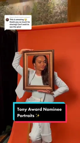 Replying to @Nicole Lossie well since you asked nicely 😌 here’s my exclusive portraits of the 2023 Tony Award Nominees for @Theatrely ✨ #broadway #musicaltheatre #photography #fyp #tonyawards #photographer 
