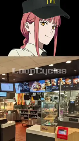 Goku and joker go to mcdonald's #fyp #ai #anime #chainsawman #makima #goku #animememes #mcdonalds #animeedit #animetiktok #kobeni 