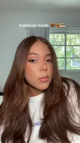 makeup nude tutorial 🍂🤎🎞 #fyp #makeup #makeuptutorial #grwmmakeup 