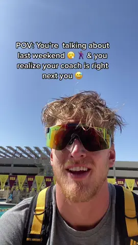 Coaches got Eyes 👁️ & ears 👂 everywhere #coach #athlete #athletes  #swim #swimming  
