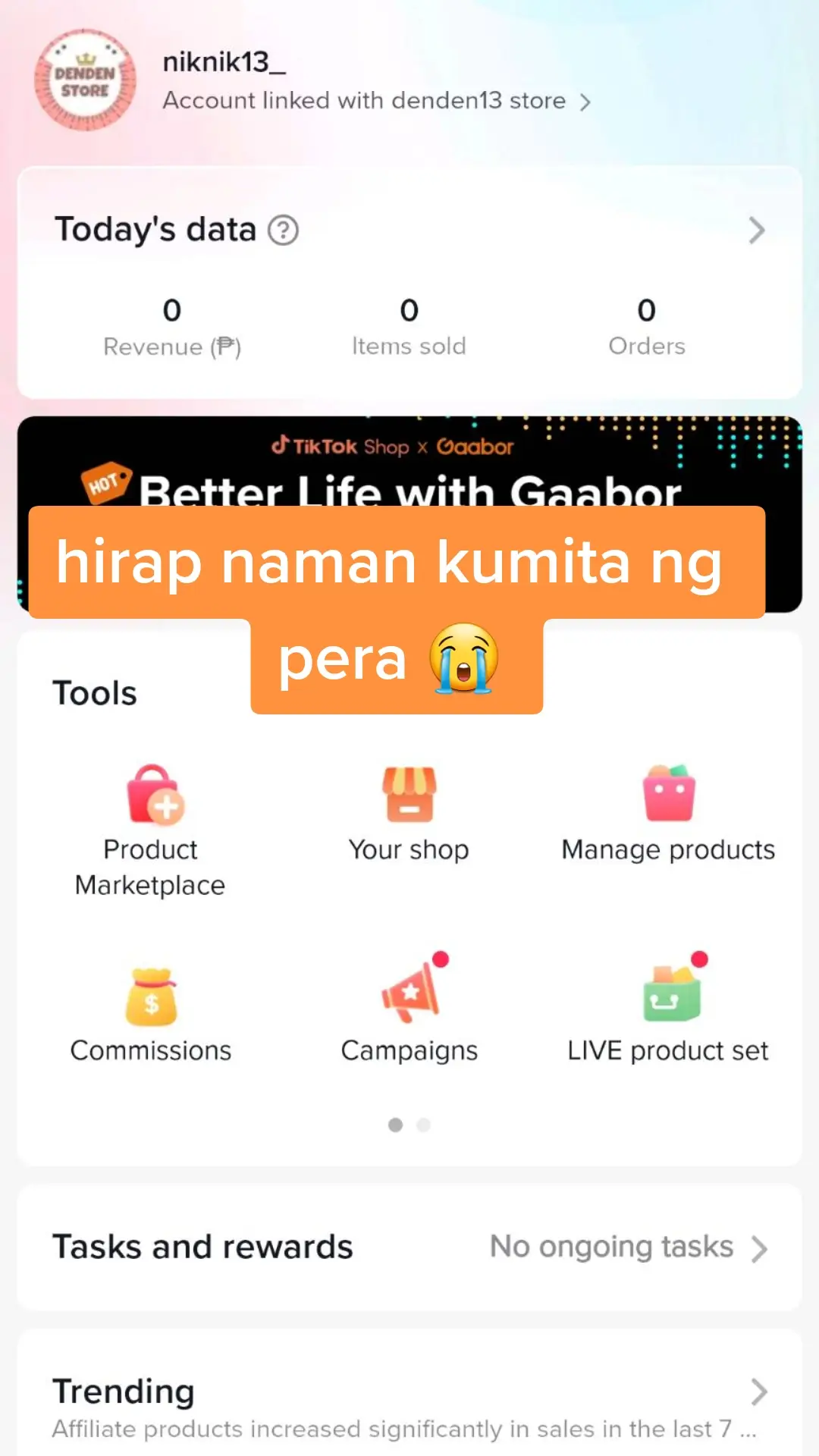 hirap kumita ng pera pero kayod parin talaga! #manifesting #tiktokaffiliate #affiliate #tiktokviral 