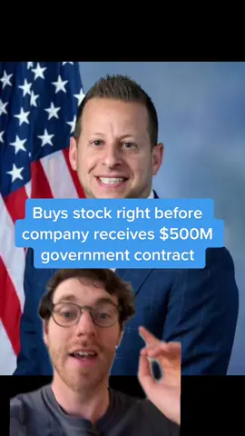 Washington DC is doing washington DC things. New report out about how one politician bought stock right before it was awarded a government contract #fyp #viral #fintok #stocktok #money #investing #teachme #stocktrading 