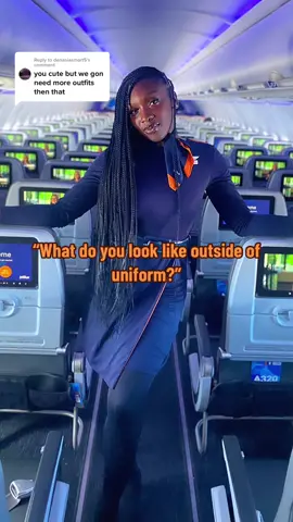 Replying to @denasiasmart5 - flight attendant bae 🫶🏿 #flightattendant #adayinthelife 