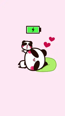 充電していこう🐼🔋#あおぱんだ #APP #PANDAO #animation #アニメーション 