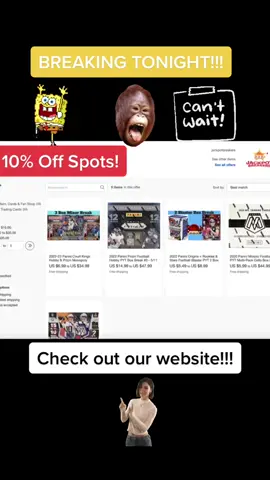 Who’s getting in tonight? 10% Off code can be found on our website!!! #boxbreaker #boxbreaks #boxbreak #thehobby 