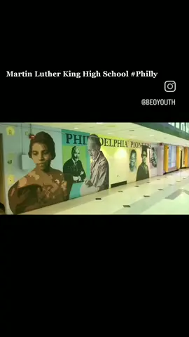 The rotunda at Door 14 at Martin Luther King High School in #Philly! #BlackExcellence #BlackVoices #Blackpeople #Blackity #Blackiseverything #HighSchool #youth #student #podcast 