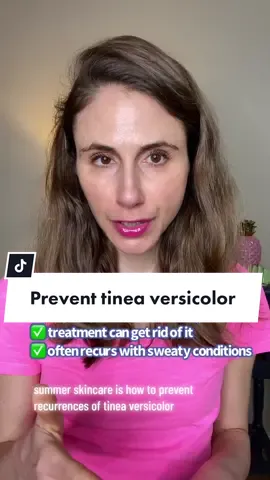 How to prevent #tineaversicolor this summer. #summerskincare #summerskincaretips #dermatologist #drdrayzday 
