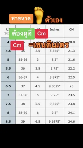 วิธีหาขนาดขาของตัวเอง #รองเท้าสตั๊ด   #รองเท้าวิ่ง  #นักบอลเดินสาย #นักบอลอาชีพ #โค้ชฟุตบอล 