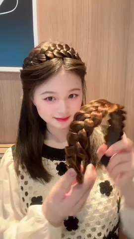 twist headband#hairstyle #hairstyleforgirls #ootdgirl #hairtology 