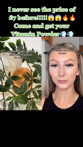 CAN'T Miss this!!!🍊🌞😱Get your Vitamin Babe Setting Powder with the Tiktok Voucher!!#springsale #ad #springvibes #tiktokmakemebuyit #settingpowder  #ouicherie  #flashsale #tiktokshopuk  #tiktokshopuk #vitaminc #thebeautycrop ##beautytips #letyourskinbreath #vitamingirl #fypuk #viral #24hours #tiktokshopukdeals #beautyfinder 