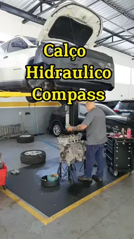 Jeep compass deu calço hidraulico.  E não ficou barato. #eletricaautomotiva #diagnósticoautomotivo #injeçãoeletronica #mecanicoautomotivo #motor #jeep #oficina 