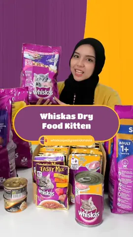 Buat kamu yang punya kitten dirumah boleh banget untuk cobain Whiskas Junior yang kaya akan nutrisi baik untuk si kitten, yuk checkout sekarang juga dikeranjang kuning ya!#WhiskasIndonesia #cat #pecintakucing #catlovers #binatangpeliharaan 