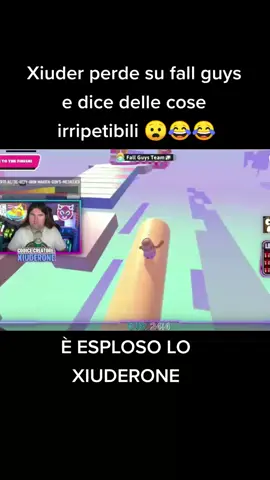 Fall guys è ufficialmente il gioco che più lo fa incavolare #xiuder #xiuderone #twitch #twitchitalia #fallguys #fallguysmoments #fallguysita #fortniteita #fortnitecommunity #fortnitebr #codicesrdany 
