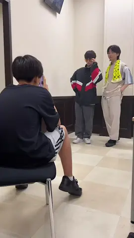 @筒井俊旭 この前の動画のNGバージョン😅実は八神が撮ってくれてたよ！ #八神遼介 #山本龍人 #筒井俊旭 #ICEx #アイス #COOLer #EBiDAN #fyp 
