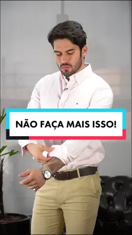 Aprenda a dobrar a manga do jeito certo!  #modamasculina #manstyle #outfitsmasculino 