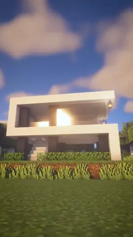 Casa moderna de quartzo no Minecraft #minecraftbrasil #minecraftideias #minecraftconstrução  #minecraftcasas 
