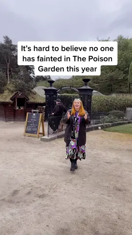 Faint check! ✅ also living that cunk on earth dream 🌿 #garden #poison #toxic #foryoupage #fyp #trending #alnwick #northumberland #poisongarden #fypシ 