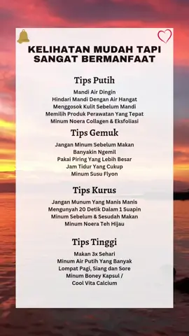 Kelihatan Mudah Tapi Sangat Bermanfaat #tipsputih #tipsglowup #tipsgemuk #tipskurus #tipstinggi 