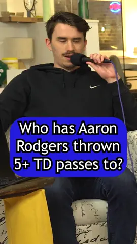 Can you name the 21 players Aaron Rodgers has thrown 5+ touchdown passes to? #fantasyfootball #trivia #nfltrivia #greenbaypackers