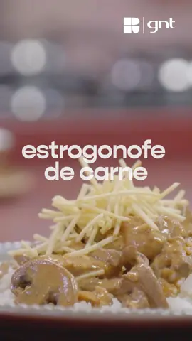 Não tem nada melhor que um strogonofe de carne, né? #estrogonofedecarne #rodrigohilbert #almoçosimples