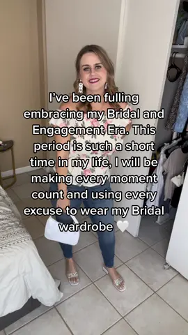 4 and 1/2 more months until Im a Mrs. 🤍 #wedding #weddingtiktok #bride #bridetobe #bridaloutfit #weddingwardrobe 