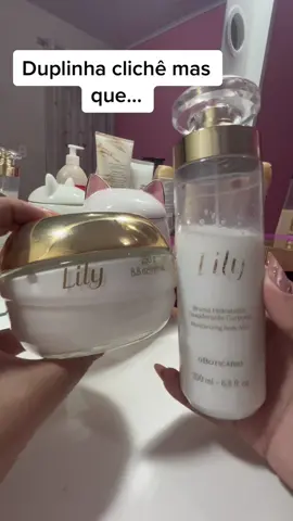 Duplinha Lily Tradicional que te deixa exalando perfume ✨🩷  #limpezafacial #skincare #autocuidado #amorproprio #pele #rosto #beleza #beauty #dicasdebeleza #dicasdepele #belezamanaus #skincaremanaus #oboticario #lily #bodysplay #perfume