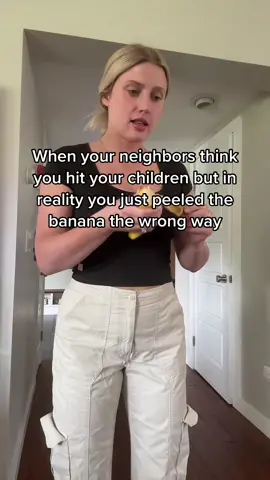 If youre a mom, beware the banana OG @By_StephG #momlife #MomsofTikTok #babiesoftiktok #toddlerlife #marriedlife #husbandwife #momtok 