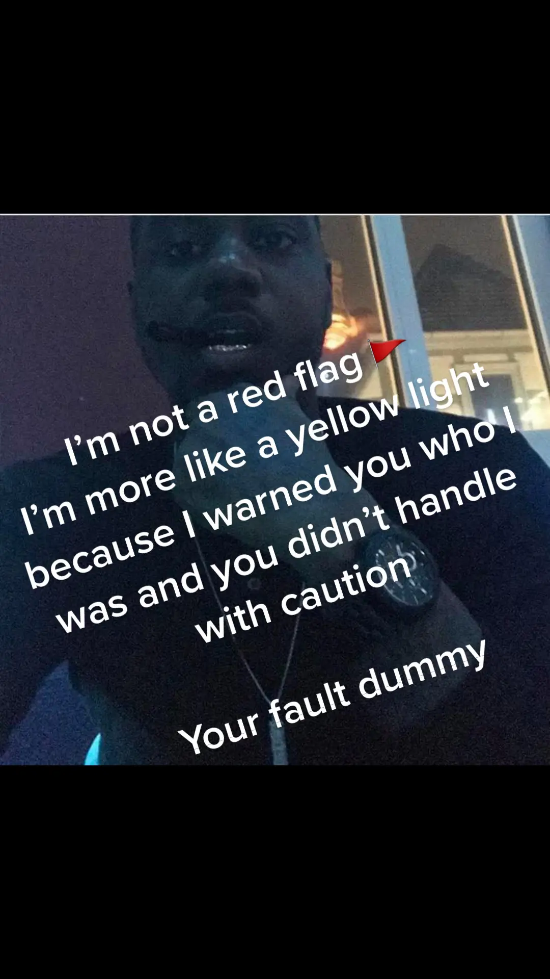 I told you who i was… #toxic #toxicking #toxicmen #toxicmasculinity #counseling #fypシ゚viral #blackmen #blackwomenfollowtrain 