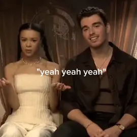 part 2 Corey and India being sync 😀 atp they're twins I guess 🤣 #coreymylchreest #indiaarmateifio #kinggeorge #queencharlotte #bridgerton #fypシ 