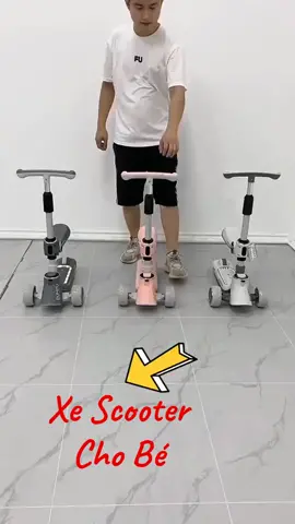 xễ scooter mẫu mới đẹp - bền - chắc cho các bé #xescooter #xechobe #xechoichan 