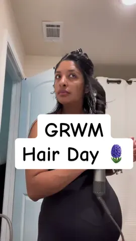 Getting my hair ready for the day 🌷 #hairday #grwm #dysonairwrap @Dyson 
