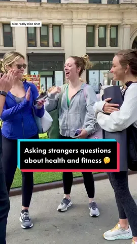 Wait a minute… Did Casey give them too many hints about health and fitness⁉️Or was this fair and square 🤔 Tell us in the comments ⬇️ #streetinterview #nyc #nycexplorers #newyorkcity #tiktokcommunity 