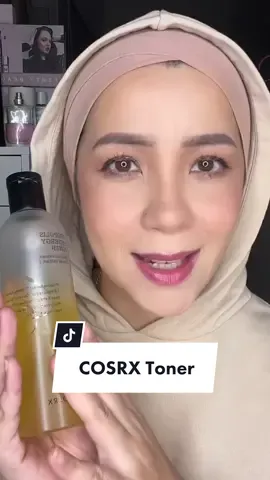 Replying to @haniszulkarnain #inspirasiraya #skincare #cosrxtoner 