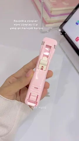 Staples seumur hidup hihii #reusablestapler #staples #stapler 