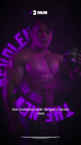 Dengan 100% Creapure yang mencapai kemurnian hingga 99.99%, The New Crevolene tersedia dalam 2 rasa! Anggur🍇 dan Unflavored ⚪️ Lebih halus, lebih midah diserap tubuh untuk membentuk massa otot, dan lebih mudah dikombinasikan untuk unflavored. Tunggu apalagi? Ikut PO nya sekarang💪🏼 #GetBigGetStronger #TheNewCrevolene #crevolene #evolene #evoleneofficial #susugymevolene 