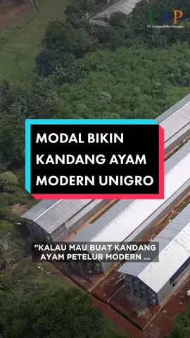 Buat yang selalu nanya berapa biaya investasi bangun kandang modern begini, maaf ya gak bisa Unigro jawab langsung. Tapi sebagai solusinya, Unigro udah buatkan sebuah form penawaran untuk kamu yang mau bikin atau beralih ke kandang ayam modern ini. #PeternakanModern #ClosedHouse #PeternakanAyam #TernakAyamClosedHouse 