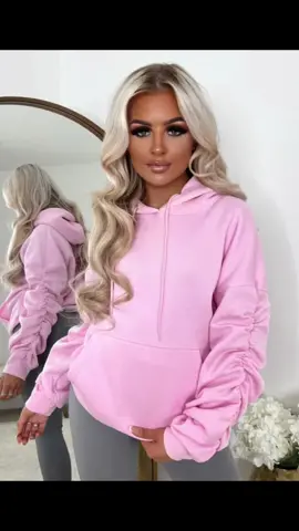 Penny ruched sleeve hoodie #ad @Glamdoll Fashion 