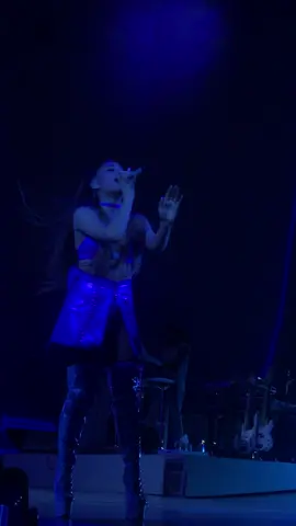 sometimes i cant believe i got to witness this masterpiece front row. LIKE WHAT. #arianagrande #breathin #swt 